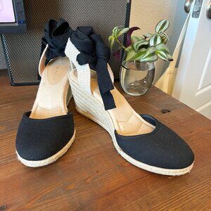 Kelly & Katie Goldie Wedge Espadrille Sandal